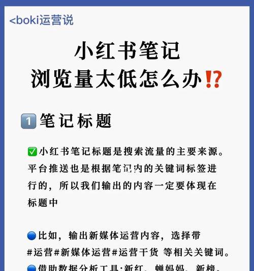 小红书运营推广技巧大揭秘（打造精准目标人群，提高营销效果）