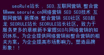 企业网络SEO营销策略（如何通过SEO优化让您的企业更具吸引力）