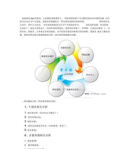 SEO诊断——如何优化你的网站（掌握SEO诊断技巧，助你提高网站排名）