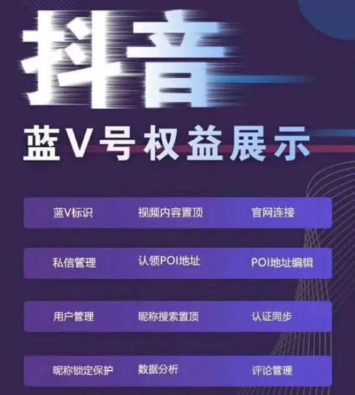 抖音付费蓝V开通攻略（打造独特的个人品牌，开启抖音创造财富之旅）