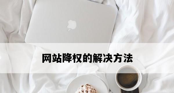 网站降权后应该怎么做（如何重振被降权的网站排名）